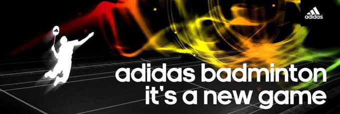 adidas阿迪达斯品牌正式做羽毛球拍