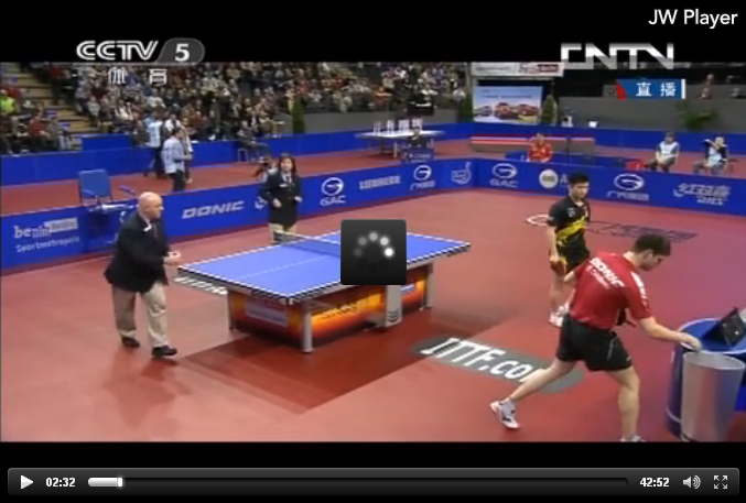 樊振东vs奥恰洛夫 2013年德国公开赛男单决赛