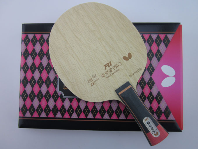 蝴蝶公司为“陶瓷娃娃”福原爱定制的乒乓球球拍上市了