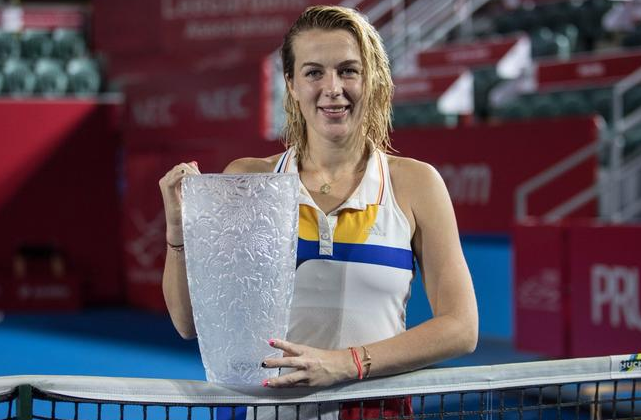 2017香港网球公开赛：帕芙娃胜加芙里洛娃 获赛季第三冠