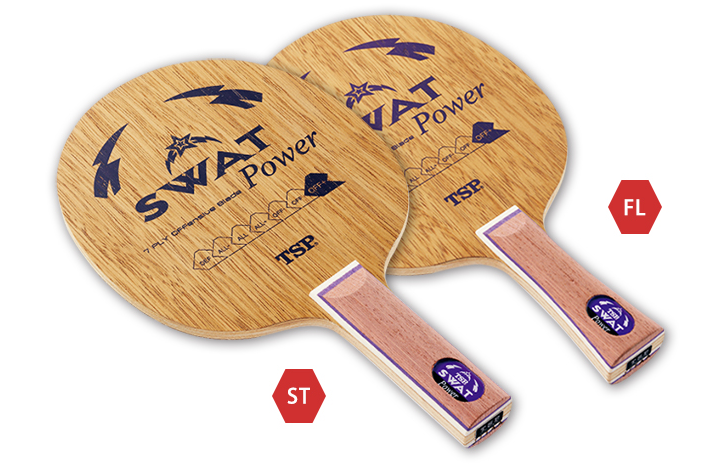 TSP swat power 乒乓球底板试打对比斯蒂卡CL（瑞典产与日本产的对决）